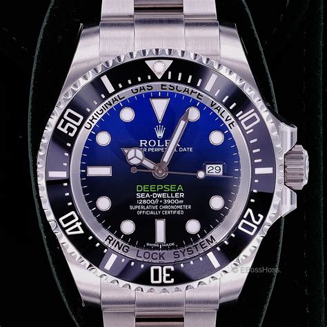 rolex deepsea 116660 d blue 44 mm|Rolex deepsea 116660 review.